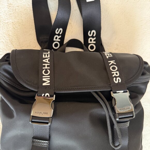 Michael Kors The Michael Large Black Nylon Backpack main image 4